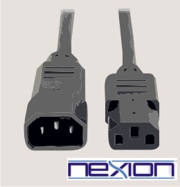 IEC C13 - C14 POWER CABLE