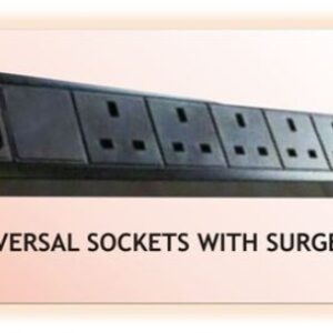 10-WAY SWITCHED PDU, UNIVERSAL SOCKETS WITH SURGE PROTECTION